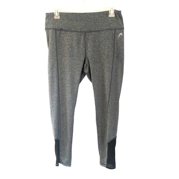 Head Leggings with  Sheer Mesh Trim Ladies Med - Picture 1 of 12